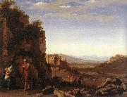 POELENBURGH, Cornelis van Rest on the Flight into Egypt af oil painting picture wholesale